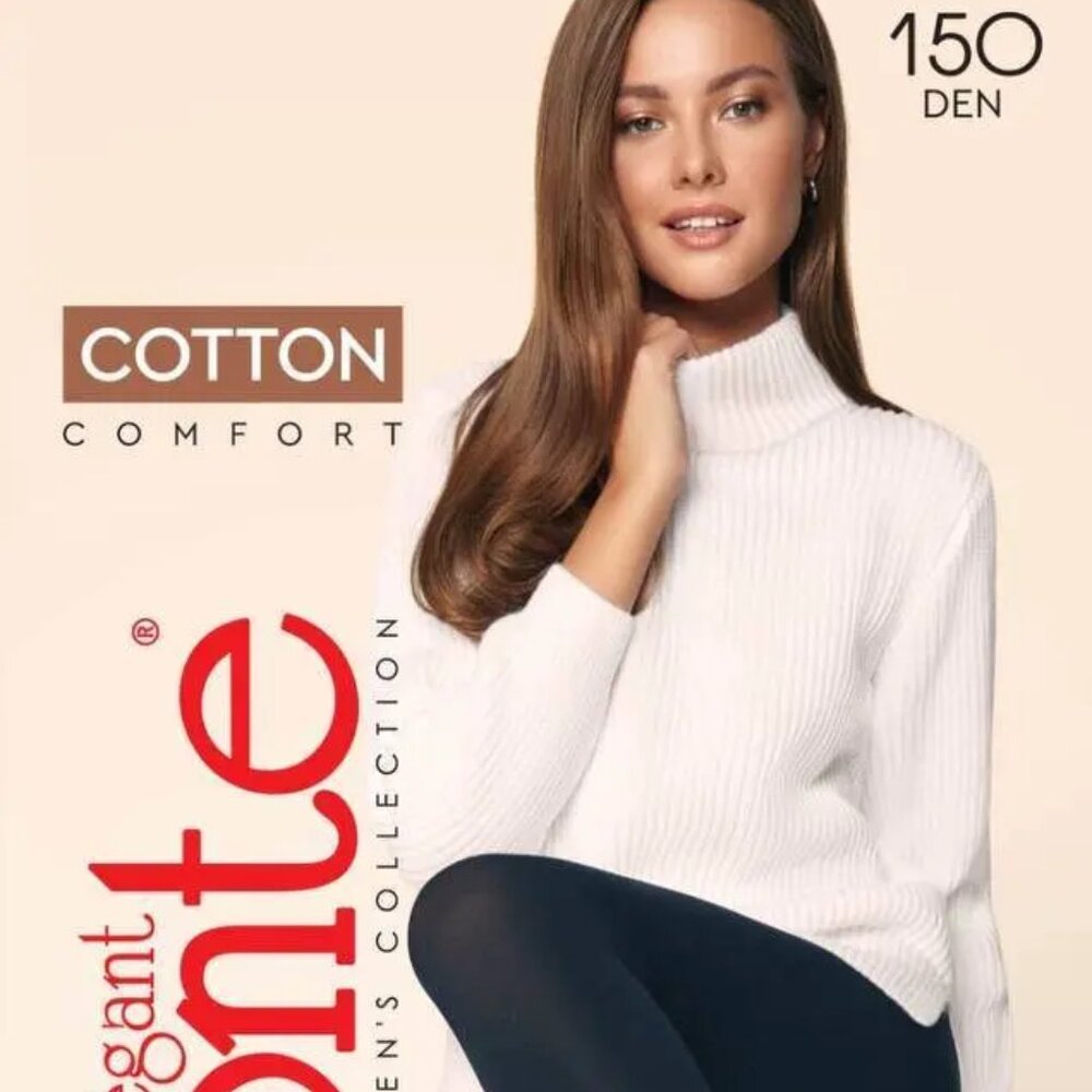 Conte Cotton 150 Den - Warm Opaque Women's Tights (7С-72СП)